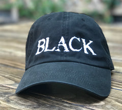 BLACK 'Dad Hat'
