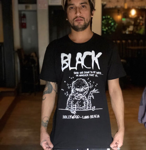 BLACK 'Send One' T-SHIRT